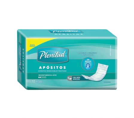 APOSITOS PLENITUD ADULTO 10UNIDADES