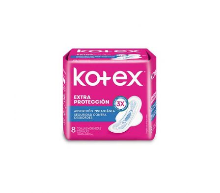 TOALLA HIGIENICA KOTEX NORMAL 8UN