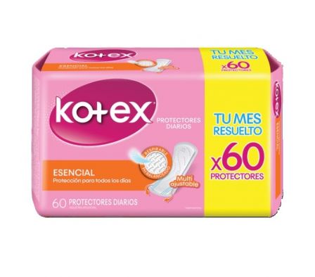 PROTECTOR DIARIO KOTEX CLASSIC PROT. ESENCIAL 60UN