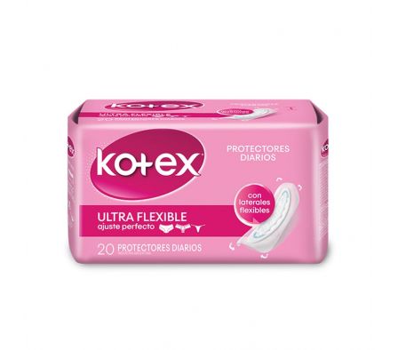 PROTECTOR DIARIO KOTEX ULTRAFLEXIBLE 20UN