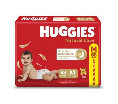 PAÑAL HUGGIES SUPREME CR M AHORR0 68 UNI
