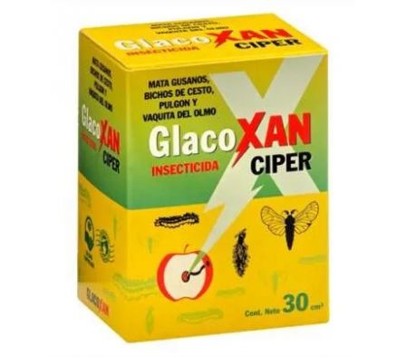 INSECTICIDA P/ PLANTAS Y HOGAR GLACOXAN X 30 CC