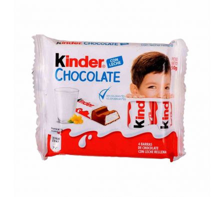 CHOCOLATE KINDER CON LECHE 50GR.