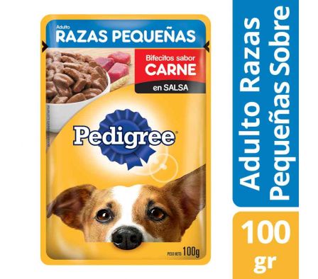 ALIMENTO PARA PERRO PEDIGREE ADULTO CARNE 100GR
