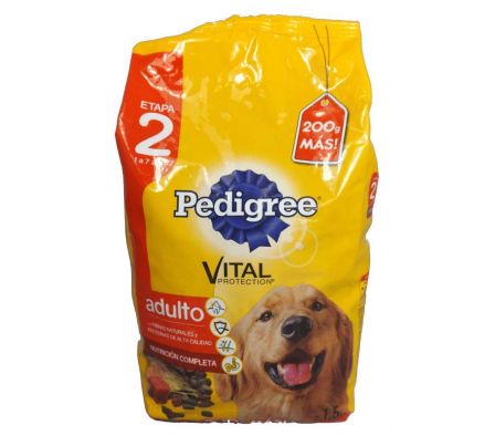 ALIMENTO PARA PERRO PEDIGREE ADULTO CARNE/MAR 1.5K
