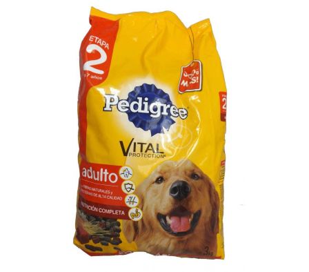 ALIMENTO PARA PERRO PEDIGREE CARNE/MAR 3KL