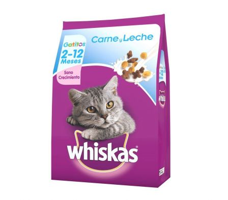 ALIMENTO PARA GATO WHISKAS CARNE&LECHE 500GR