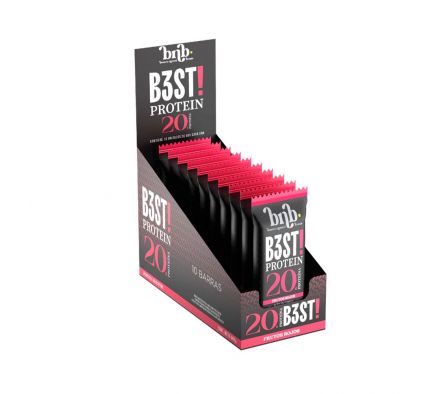 BARRA PROTEICA NB BEST FRUTOS ROJOS 10 UNID