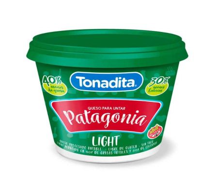 QUESO PATAGONIA TONADITA LIGHT NUEVO 200 GR