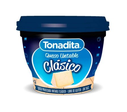QUESO UNTABLE TONADITA CLASICO 190 GR 