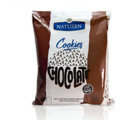 COOKIES NATUZEN SABOR CHOCOLATE 130GR