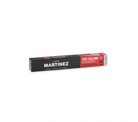 CAFE MARTINEZ TOSTADO CAPSULA ESPRESSO ITALIANO 10