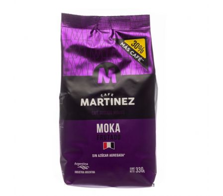 CAFE MARTINEZ TOSTADO MOLIDO FRUTADO MOKA 330GR