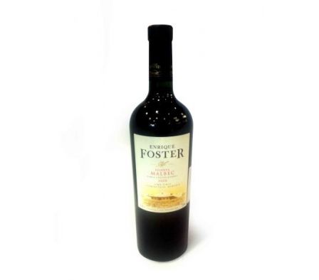 VINO ENRIQUE FOSTER RESERVA MALBEC TINTO 750ML