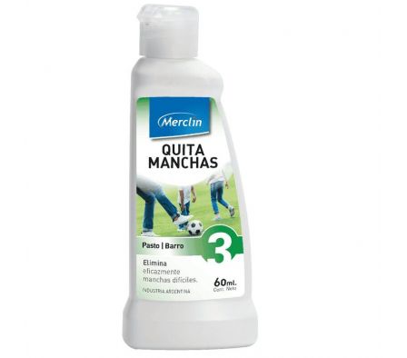 QUITA MANCHAS MERCLIN PASTO /BARRO 60ML