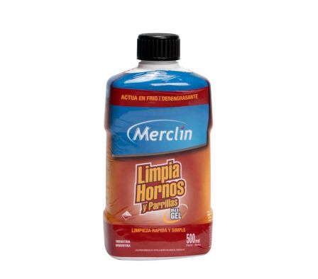 LIMPIA HORNOS Y PARRILLA MERCLIN 500ML 