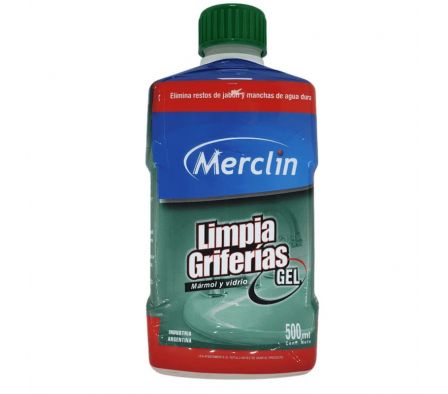 LIMPIA GRIFERIAS MERCLIN MAX GEL 500ML