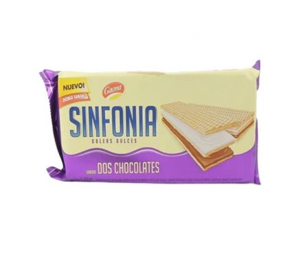 GALLETITA SINFONIA OBLEAS DOS CHOCOLATES 100G