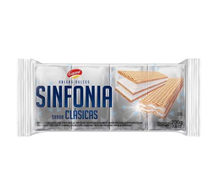 GALLETITA SINFONIA OBLEAS WAFER CLASICA 200G