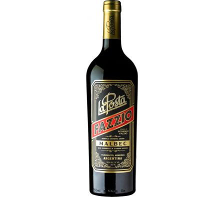 VINO LA POSTA TINTO DOMINGO FAZZIO MALBEC 750ML