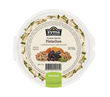 PISTACHO ZYMA C/C TOST Y SAL 150 GR