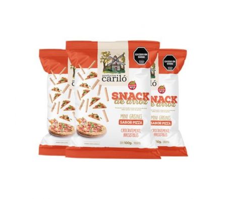 SNACK PRODUCTOS CARILO MINI GRISIN PIZZA 100GR
