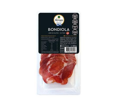 BONDIOLA CONDIMENTADA EN FETAS EL ARTESANO 100GR