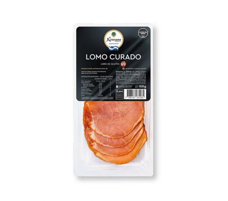 LOMO CURADO DE CERDO COND. FETAS EL ARTESANO 100GR
