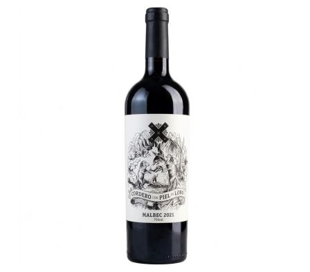 VINO CORDERO CON PIEL DE LOBO MALBEC 75CL