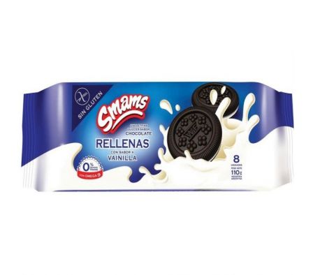 GALLETA SMAMS RELLENA CHOCOLATE 105G