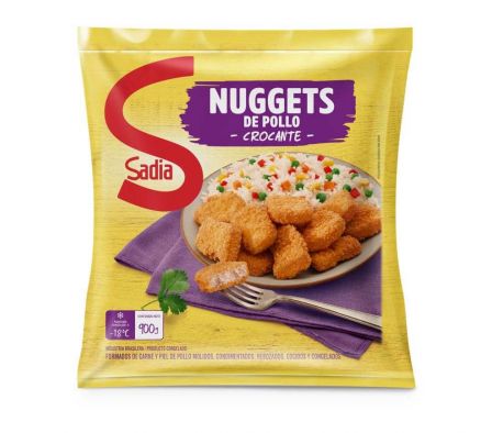 NUGGETS DE POLLO SADIA CROCANTE 900 GRS