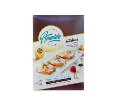 TOSTADAS CLASICAS AMADDA SIN TACC 10UNID