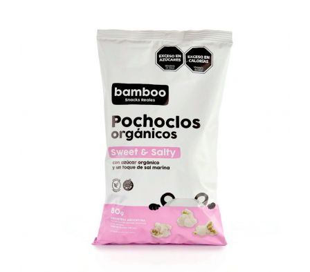 POCHOCLO BAMBOO DULCE & SALADO GRANDE 80 GR