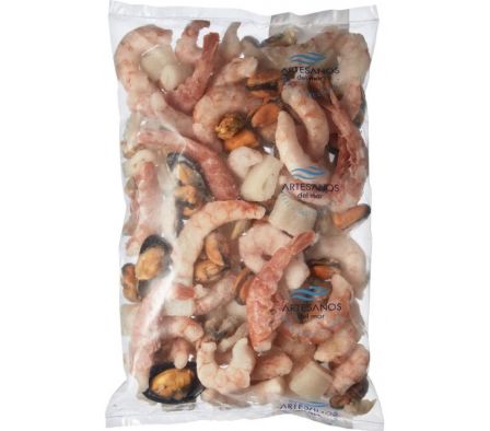 MIX DE MARISCOS ARTESANOS DEL MAR CONGELADOS 1KG