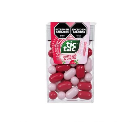 CARAMELO TIC TAC FRUTILLA 16GR