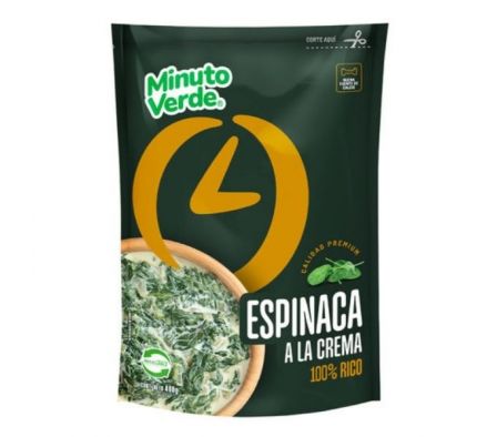 ESPINACA A LA CREMA MINUTO VERDE 400GR