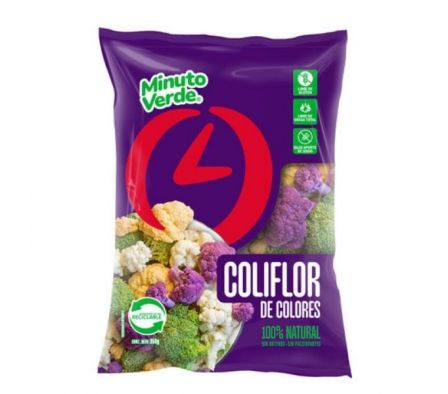 COLIFLOR DE COLORES MINUTO VERDE 350GR