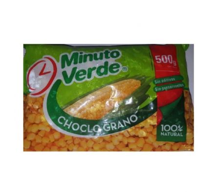 CHOCLO MINUTO VERDE EN GRANO 500GR