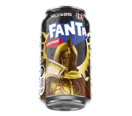 GASEOSA FANTA CARMESI LATA 350ML  