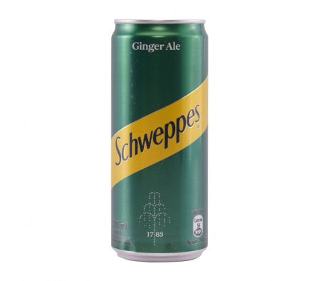 AGUA TONICA GINGER ALE SCHWEPPES LATA 310ML