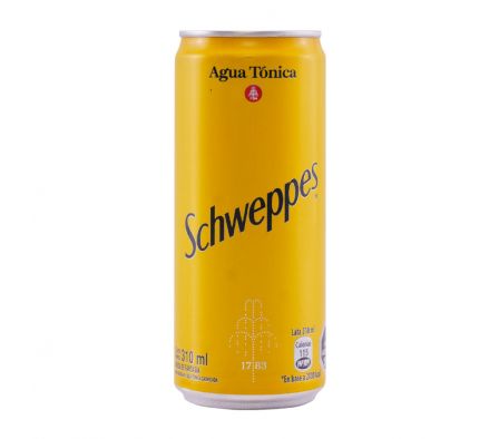 AGUA TONICA SCHWEPPES LATA 310 ML 