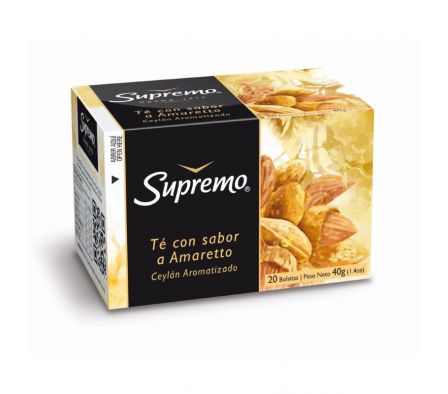TE SUPREMO AMARETTO 20UNID