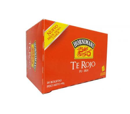 TE ROJO SUPREMO HORNIMANS 20 SAQ.