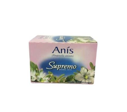 TE SUPREMO ANIS 20 SAQUITOS