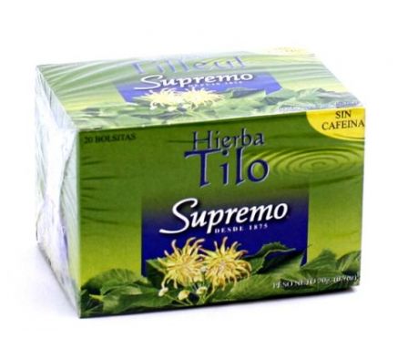 TE SUPREMO TILO 20 SAQUITOS