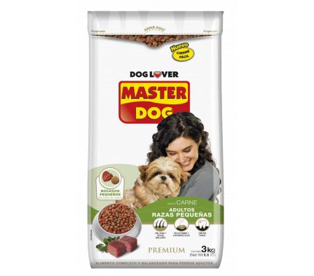 ALIMENTO PARA PERRO MASTER DOG ADULTO PEQUEÑO 3KG