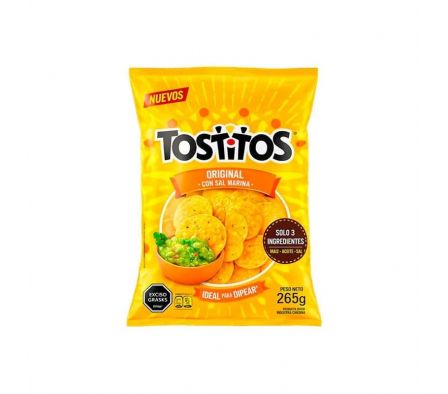 BOCADITOS TOSTITOS QUESO 265GR