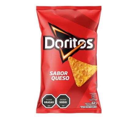 PAPAS FRITAS DORITOS QUESO 53GR