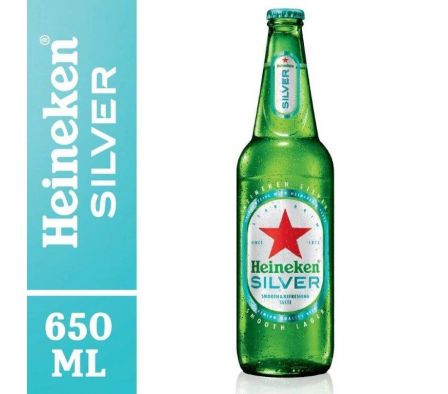 CERVEZA HEINEKEN SILVER BOT 650ML 