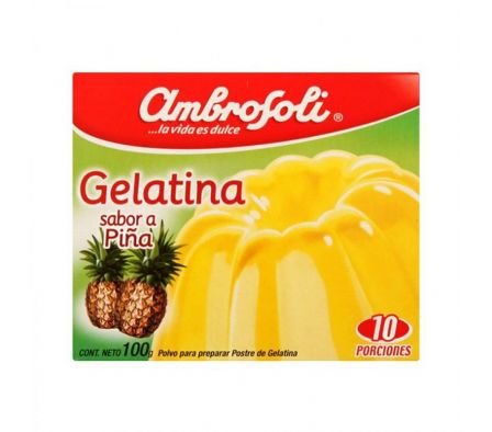 GELATINA AMBROSOLI PIÑA 100GR